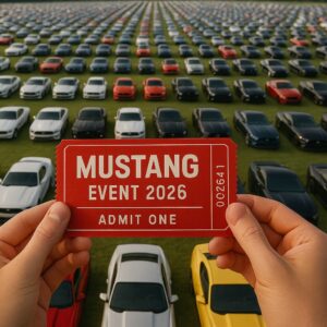 MUSTANG Event 2026 - Tagesticket, Besucher:in / Beifahrer:in
